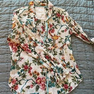 Women’s large long-sleeve blouse